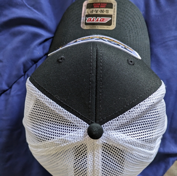 Toyota TRD Retro JDM Tacoma Tundra Outdoors Racing Motorsports Patch Hat Cap B&W - Picture 8 of 8